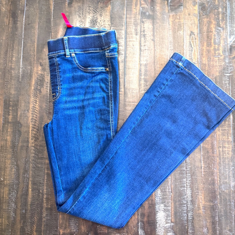 Spanx High Rise Flare Jeans -EUC